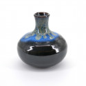 japanese deep blue soliflore vase H9xØ8,5cm AO NAGASHI MINI HANABIN