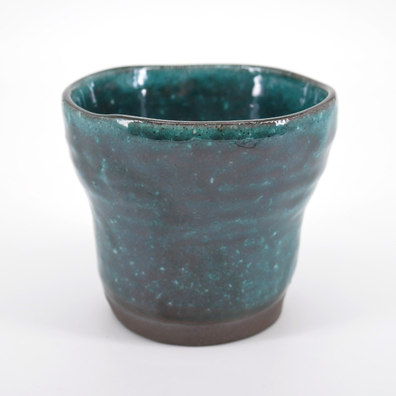 tasse bleu turquoise japonaise en céramique HISUIMARUCHI