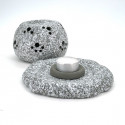 japanese perfume burner for aromatherapy essential oils in stone GANZO