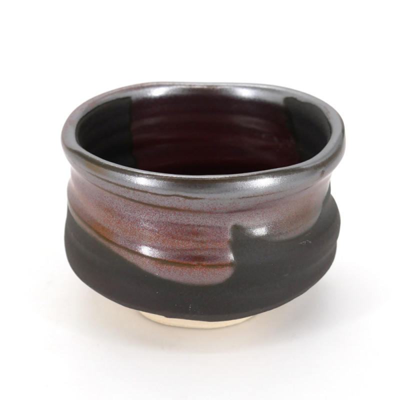 Japanese tea bowl for ceremony, KURO, black