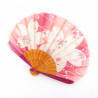 japanische rosa fächer 21cm für Damen, BIGSAKURA, Kirschblüten