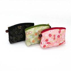 japanese makeup bag floral patterns 16,5x12x4,5cm KINRAN