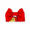 ceinture et noeud traditionnel japonais pour enfant, MUSUBI-OBI, rouge