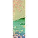 Estera de yoga tatami natural japonés - Sakura-Fuji