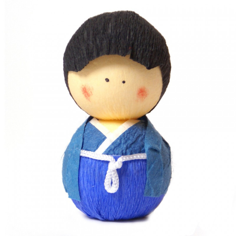 muñeca japonesa de papel - okiagari, HANAMUKO, El casado