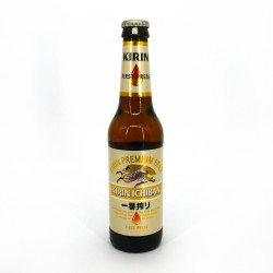 Japanese Kirin beer in bottle - KIRIN ICHIBAN BOTTLE