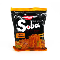 Sachet of instant Yakisoba noodles with classic flavor, NISSIN