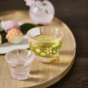 Japanese glass cup - pink - TIKKAPU