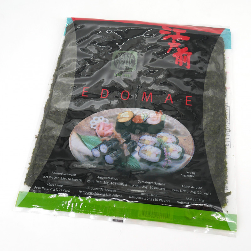Nori seaweed for sushi, YMY SUSHINORI EDOMAE