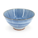 Set of 5 Japanese blue and white ramen bowls - BORU SETTO