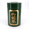 Scatola da tè giapponese grande in metallo MIDORI, 1 kg, verde