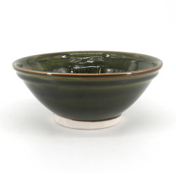 Japanische Keramik Suribachi Schüssel - SURIBACHI - grün