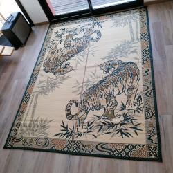 japanese straw brown mat carpet TORA