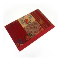 Mantel individual de tela - SAMAZAMANA - rojo