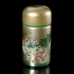 boîte à thé japonaise métallique 1420SG