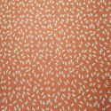 Tissu rouge japonais en coton motif libellule, TOMBO, fabriqué au Japon largeur 112 cm x 1m