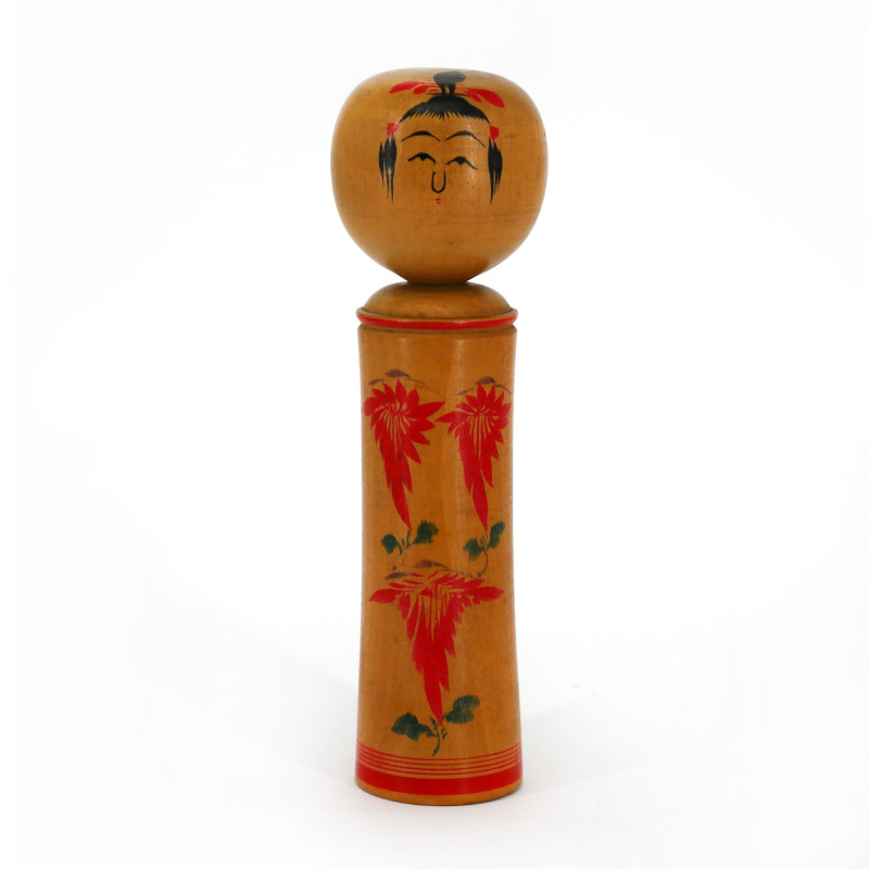 Japanese wooden doll - vintage kokeshi - NARUKO