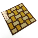 Quadratischer Tatami Untersetzer / Teekanne 22 x 22 cm, BAIKARA