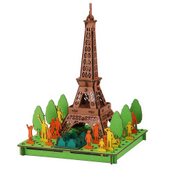 Mini maquette en carton, PARIS TOWER, Tour eiffel
