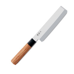 Japanese kitchen knife KAI Seki Magoroku red wood Nagiri
