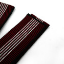 Cintura obi tradizionale giapponese in cotone rosso, OBI