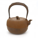 Japanese cast iron kettle. Iwachu. 1.5 lt tetsubin Kozuchi Arare