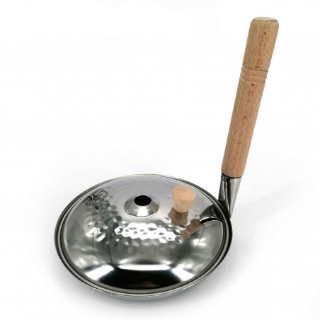 Stainless steel pan and lid for Oyako-Don, YOSHIKAWA SAUCE PAN