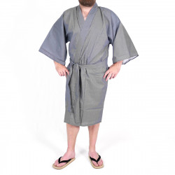 japanischer herren blauer happi kimono, 976H, Kratzer