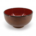 Soup bowl, in imitation wood resin - MOKUZAI