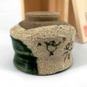 tasse à saké japonaise en céramique traditionnelle ORIBE