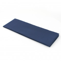 Cinturón obi azul tradicional japonés en poliéster, OBI