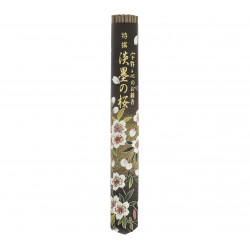 50 Incense sticks in roll, TOKUSEN SAKURA USUZUMI, Floral and Wood