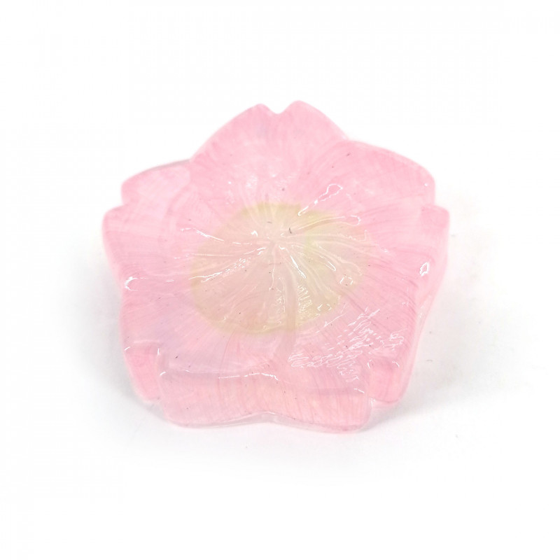 Japanischer Essstäbchenhalter aus Glas, SAKURA HASHIOKI, pink