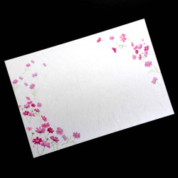 10 mulberry paper placemats - COSMOS