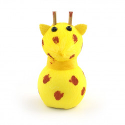 poupée japonaise okiagari doll girafe