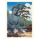 Stampa giapponese, Il grande Buddha di Kamakura, Kawase Hasui