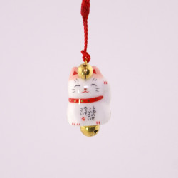 japanischer dekorativer katze haken für telefon, MANEKINEKO, pink