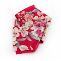Japanischer Seidenschal mit Orchideenmuster, RAN, Farbe nach Wahl