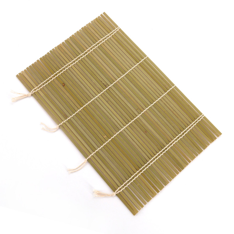 Stuoia di bambù giapponese per rotolare maki, MAKISU MAT
