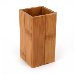 Bamboo storage pot, KAKU, 7.5x14cm