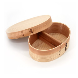 Japanische ovale Bento-Lunchbox, WAPPA, 18,5x15x6,5 cm