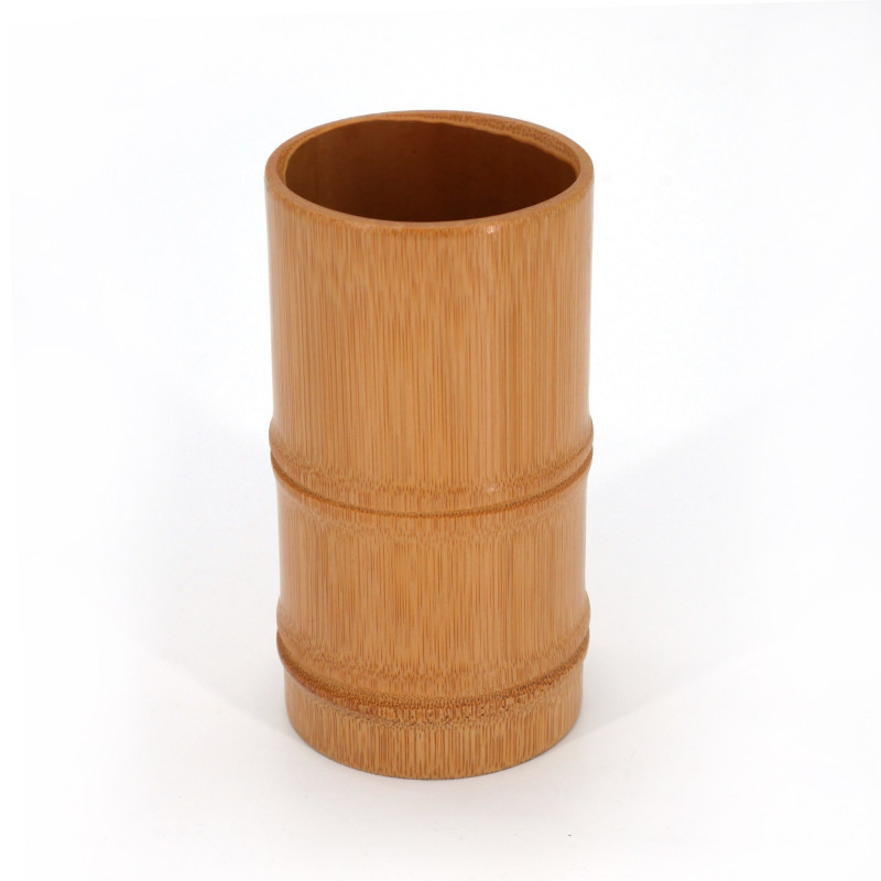 Maceta de bambú, ZUNDO, 7.5x13.5cm