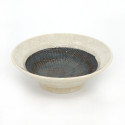 Japanese suribachi ceramic bowl - SURIBACHI - beige