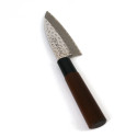 Couteau de cuisine japonais martelé pour découpage du poisson, DEBA, 10,5 cm