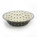 set of 5 japanese bowls Donburi DAYAMONDO, blue and white