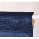 Rideau noren hibou scintillant bleu japonais en polyester 3 pans , KIRAKIRAFUKUROU