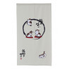 japanese noren curtain four cats 85 x 150 cm BIKI NO NEKO