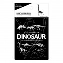 Maquette dinausaure Brachiosaurus Noir en carton, BURAKIOSAURUSU
