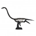 Modelo de dinosaurio Brachiosaurus negro en cartón, BURAKIOSAURUSU
