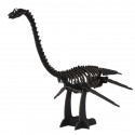 Schwarzes Brachiosaurus-Dinosauriermodell aus Pappe, BURAKIOSAURUSU